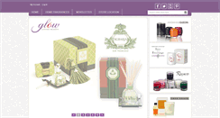 Desktop Screenshot of glowlivingbeauty.com